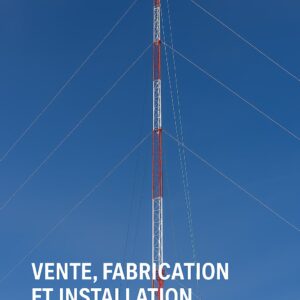 Pylônes et structures radio en acier galvanisé SOTUTEC Tunisie – fabrication, vente et installation