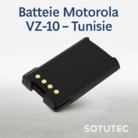Batterie Motorola VZ10 Tunisie – Accessoire radio professionnel SOTUTEC