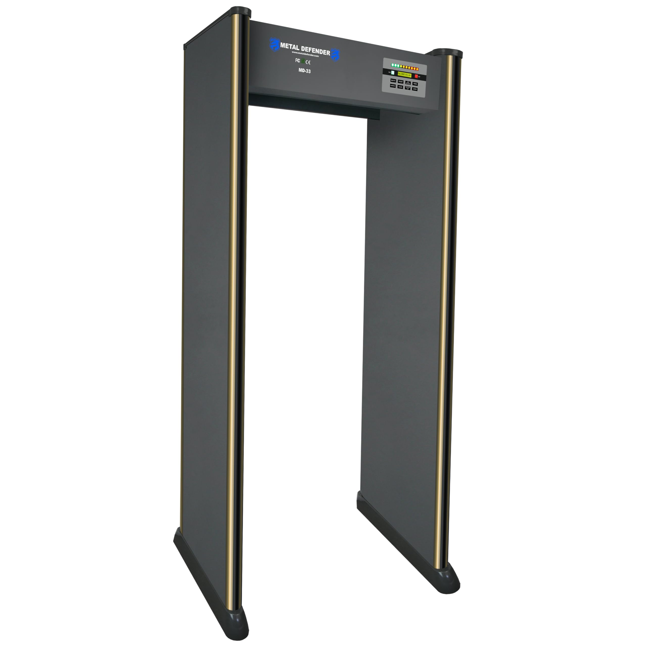 Portique détecteur de métaux – contrôle d’accès sécurité Portique détecteur de métaux pour contrôle de sécurité et passage des personnes