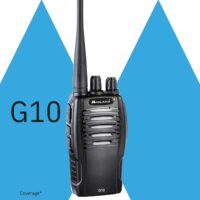 Talkie-walkie professionnel Midland G10 utilisé pour la communication radio sur sites techniques et équipes terrain